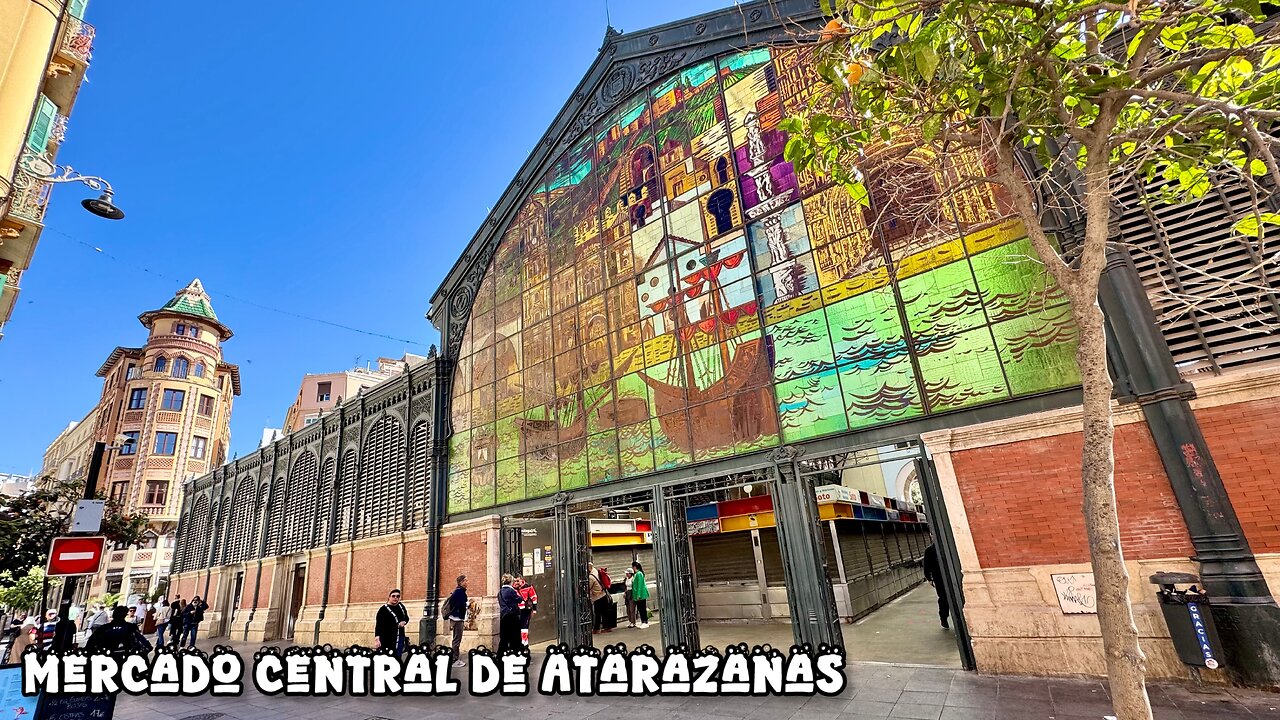 Mercado Central de Atarazanas in Malaga Spain