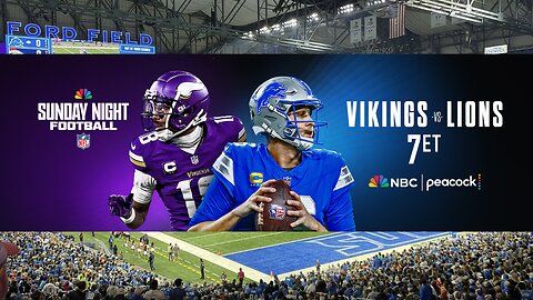 Dinner & Sunday Night Football - Season Finale: Vikings @ Lions LIVE REACTION & COMMENTARY #nfl #snf