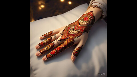 Back side henna mehndi design picture new trending photo #mehndi #henna