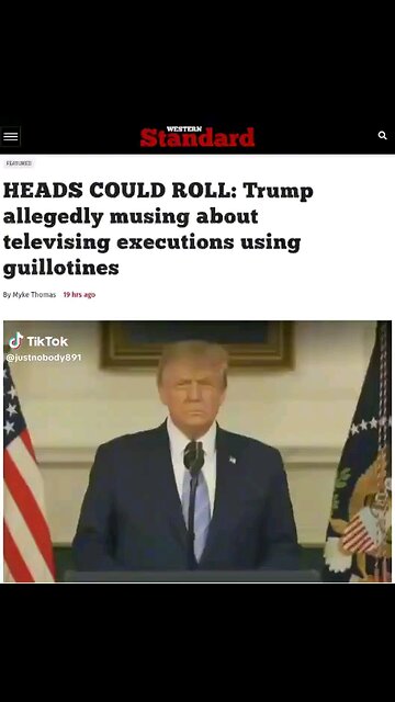 televised "tribunals" are a lie!!