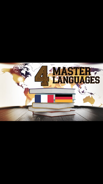 MASTER 4 LANGUAGES FAST: English, French, German & Spanish Together! (Polyglot Secrets