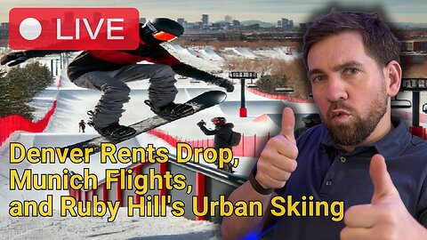 Denver Rents Drop, Munich Flights, and Ruby Hill's Urban Skiing | Ep. 10 | Colorado Chronicles