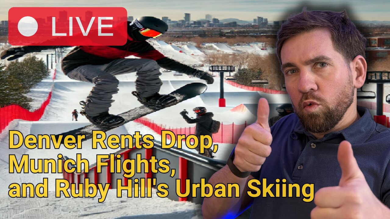 Denver Rents Drop, Munich Flights, and Ruby Hill's Urban Skiing | Ep. 10 | Colorado Chronicles