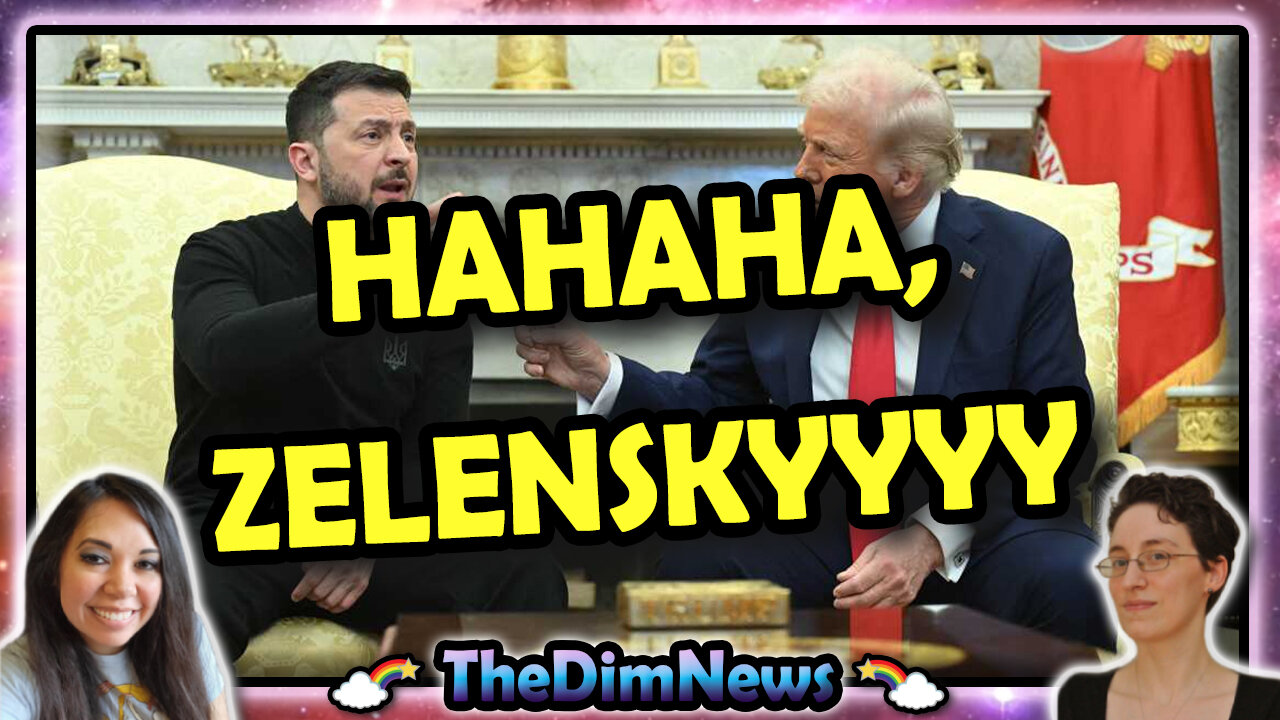 TheDimNews LIVE: Catching Up on News, Trump, Zelenskyy, Elon | I Got Run Over by a Car!