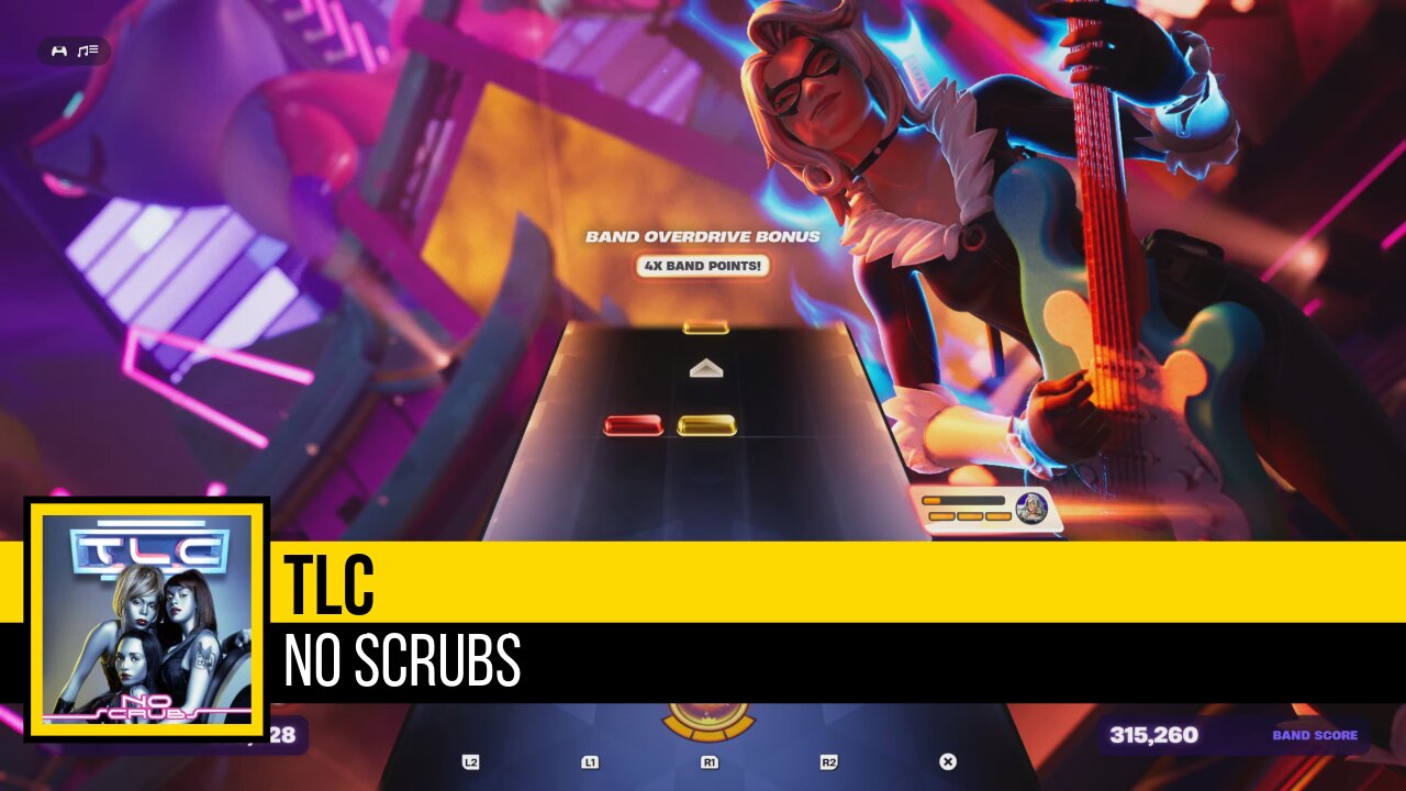 TLC - No Scrubs | Expert Drums 100% FC | Ps5 Controller | Fortnite Festival