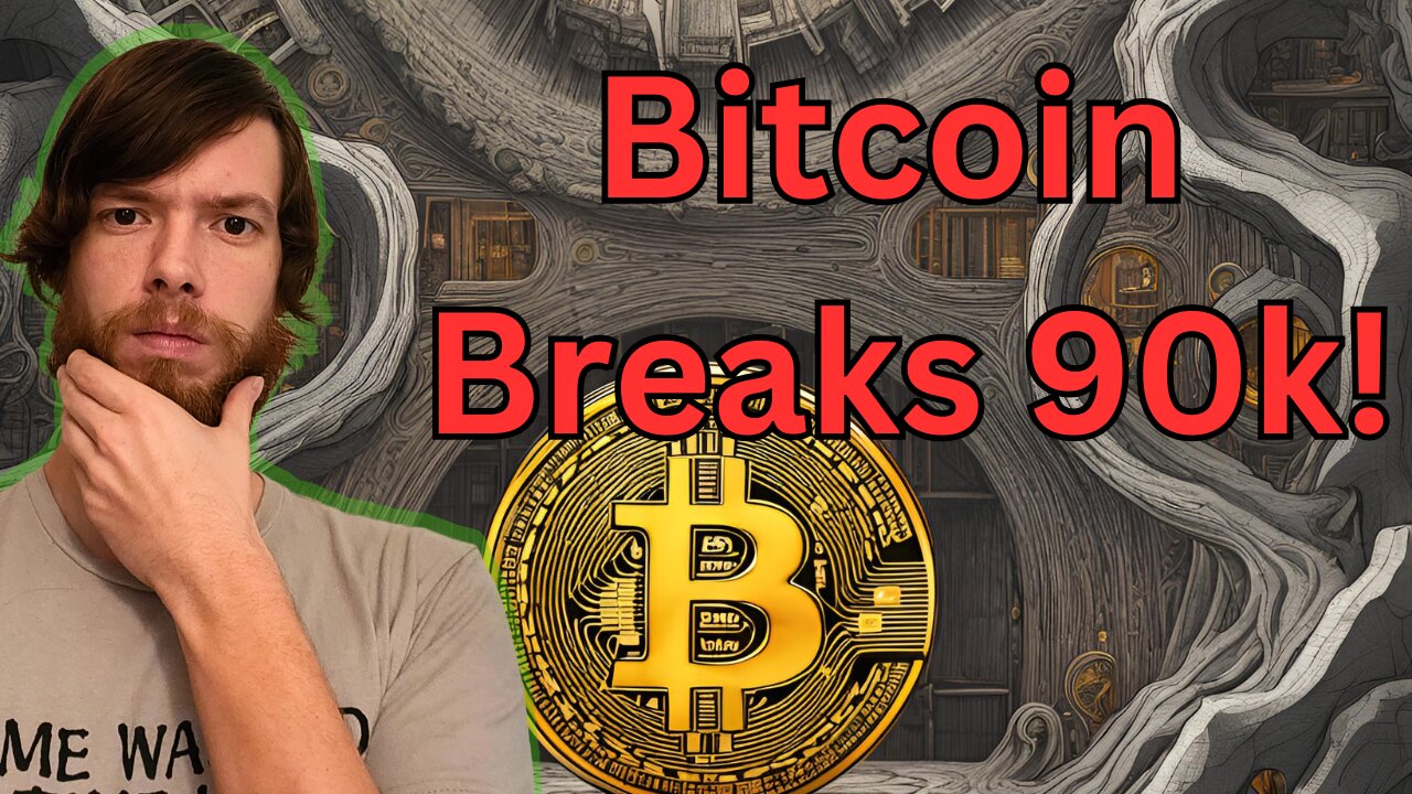 Bitcoin Breaks 90k! #crypto #grt #xrp #algo #ankr #btc