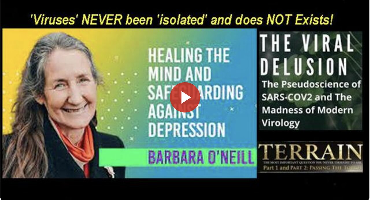 'Barbara O'Neill' (Australia): How to Heal a Psychological Mentally Trauma!