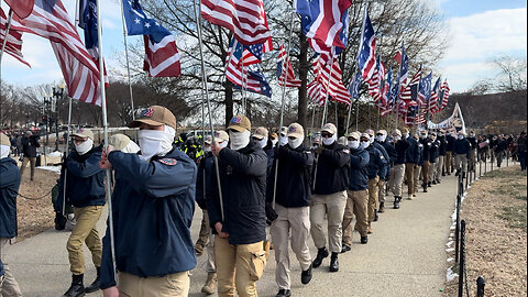 Patriot Front Marches near March for Life in Washington, D.C.