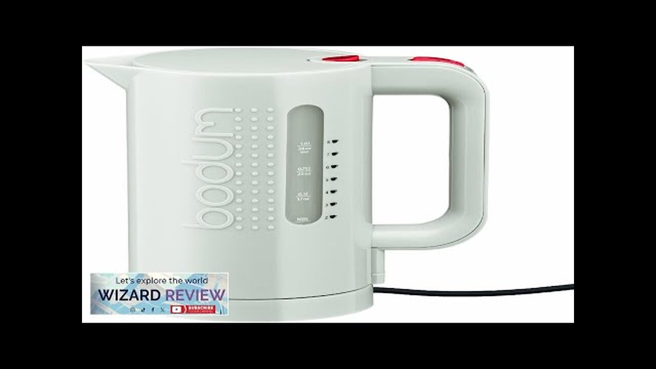 Bodum 34oz Bistro Electric Water Kettle For Coffee & Tea BPA-Free Plastic Review