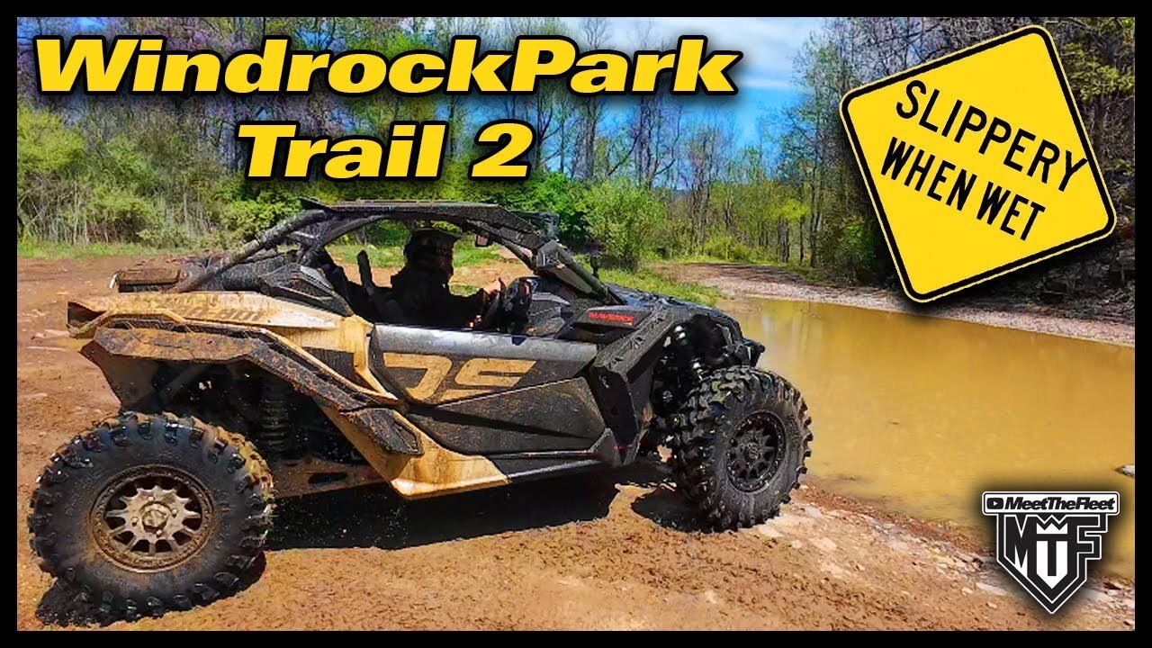 Muddy Madness: Conquering Windrocks Trail 2 with Zerk and Blue Bear!
