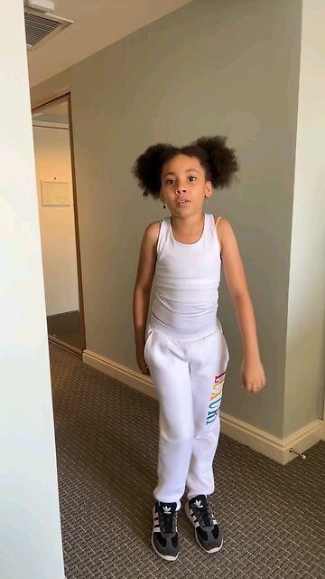 American based beautiful kid dancer