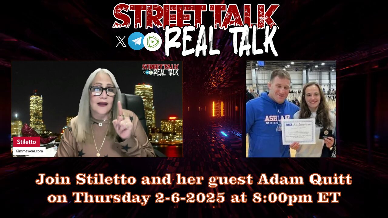 Rebroadcast of Street Talk with Stiletto from 2-6-2025