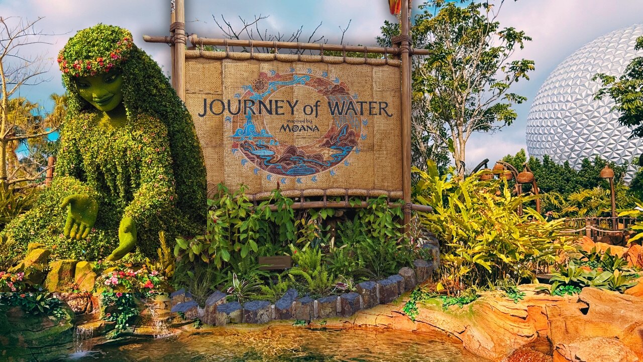 Journey of Water Inspired by Moana: A Stunning EPCOT Adventure! 🌊✨ [Ep 18]