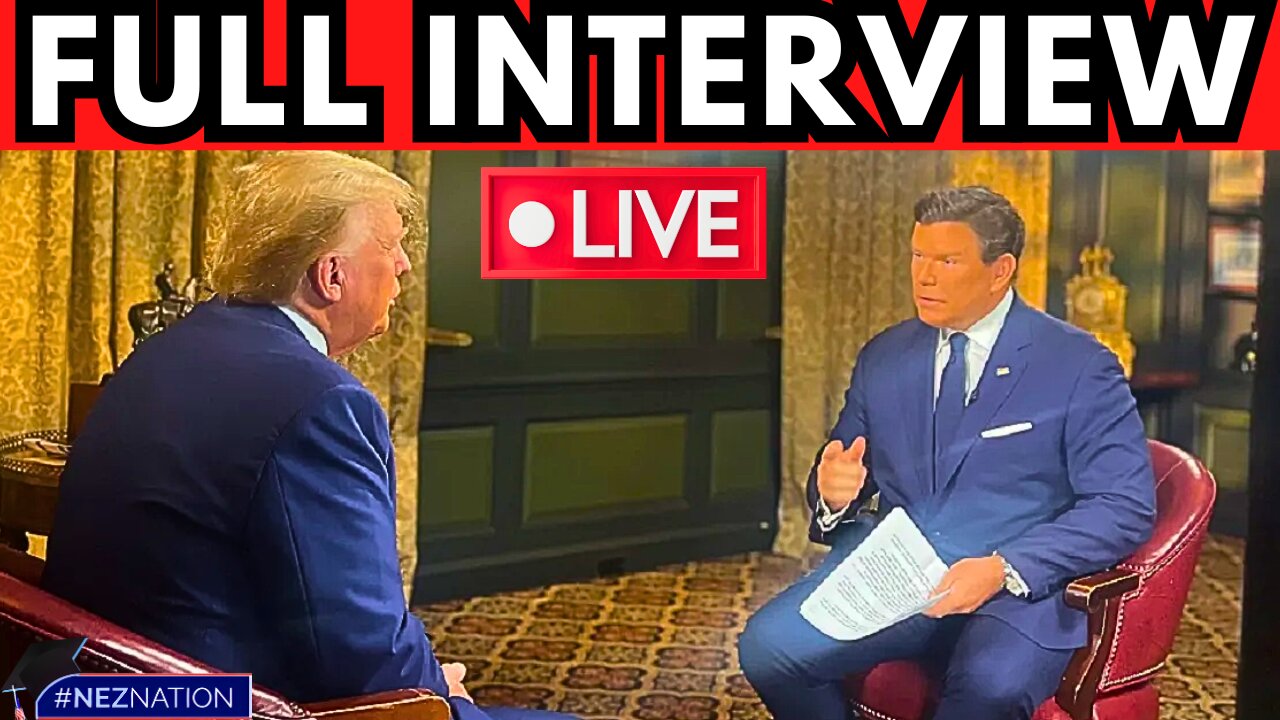 🚨LIVE! President Donald Trump Super Bowl Interview Watch Party!