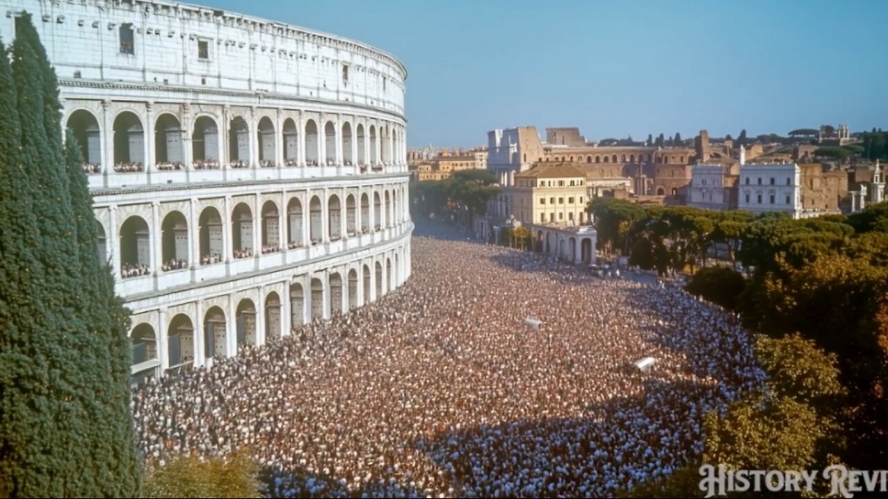Ai recreates life in Ancient Rome