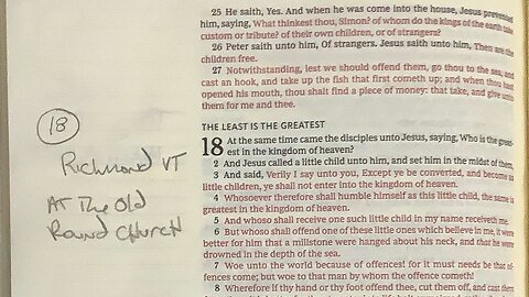 Matthew chapter 18