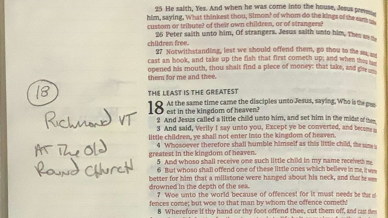 Matthew chapter 18