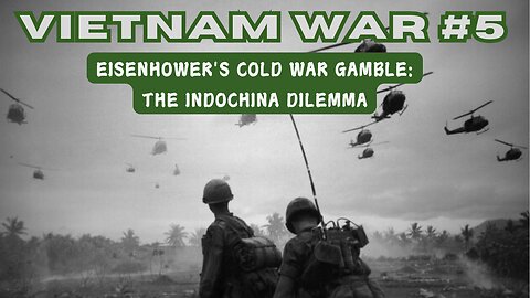 Vietnam War 5 - Eisenhower's Cold War Gamble: The Indochina Dilemma #fyp #history #vietnamwar