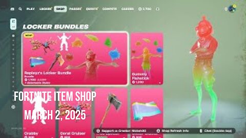 Fortnite Item Shop|March 2, 2025