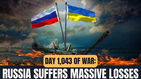 Day 1,043: Russia-Ukraine War Escalates with Drone Strikes and Energy Tensions