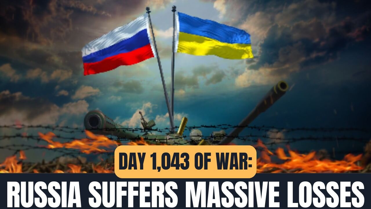 Day 1,043: Russia-Ukraine War Escalates with Drone Strikes and Energy Tensions