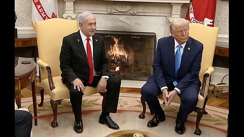 Trump with PM Netanyahu Answer Questions Post Speech - FEB. 04. 2025