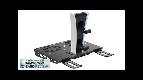 for PS5 Slim Host Wall Mounted Cooling Fan Bracket for PS5 Game Review