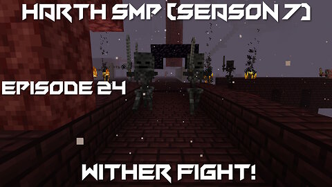 Wither Fight! - Minecraft Harth SMP #24 (Season 7)