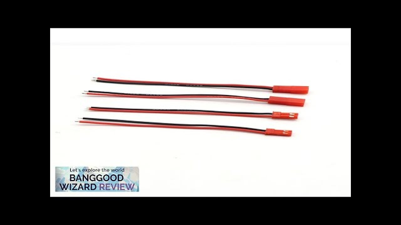 10 Pairs Silicone JST Cables 22AWG Silicone Wire 150mm for RC Aircraft Review