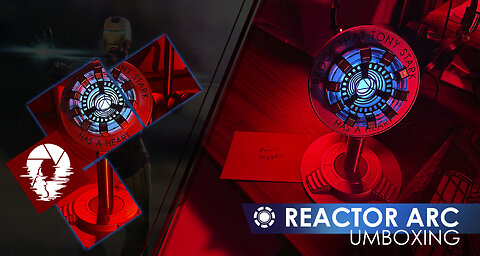 IRON MAN Unboxing del Reactor Arc de, ¡El poder del REACTOR ARC en tus manos!