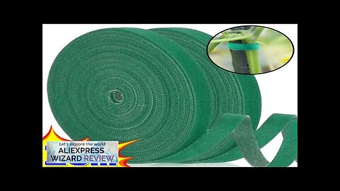 20/2M Nylon Plant Ties Plant Bandage Hook Tie Loop Adjustable Plant Support Review