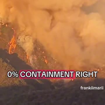 LA resident shows you the Direction the Fire is Burning