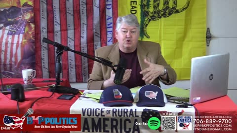 LIVESTREAM - Monday February 24, 2025 - 8:00am ET - Voice of Rural America with BKP