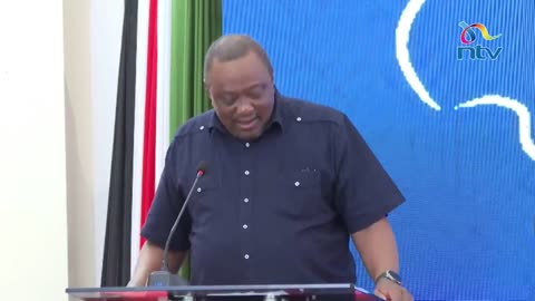 Kenya's former president mocks countries upset with President Donald J. Trump for refusing to give blank checks