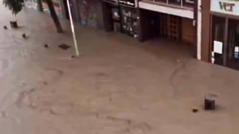 Terrible floods due to extreme rainfall in Bahia Blanca of Buenos Aires province, Argentina