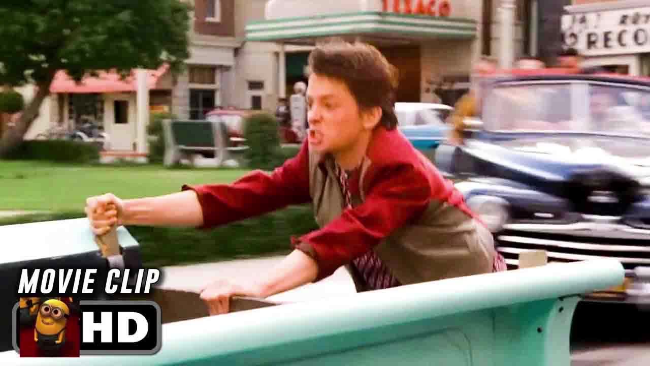 Skateboard Scene _ BACK TO THE FUTURE (1985) Movie CLIP HD