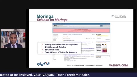 Dr. Shiva: Systems Analysis of MORINGA on Immune Health