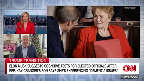 Elon Musk suggests cognitive testing for elected officials. Stelter reacts