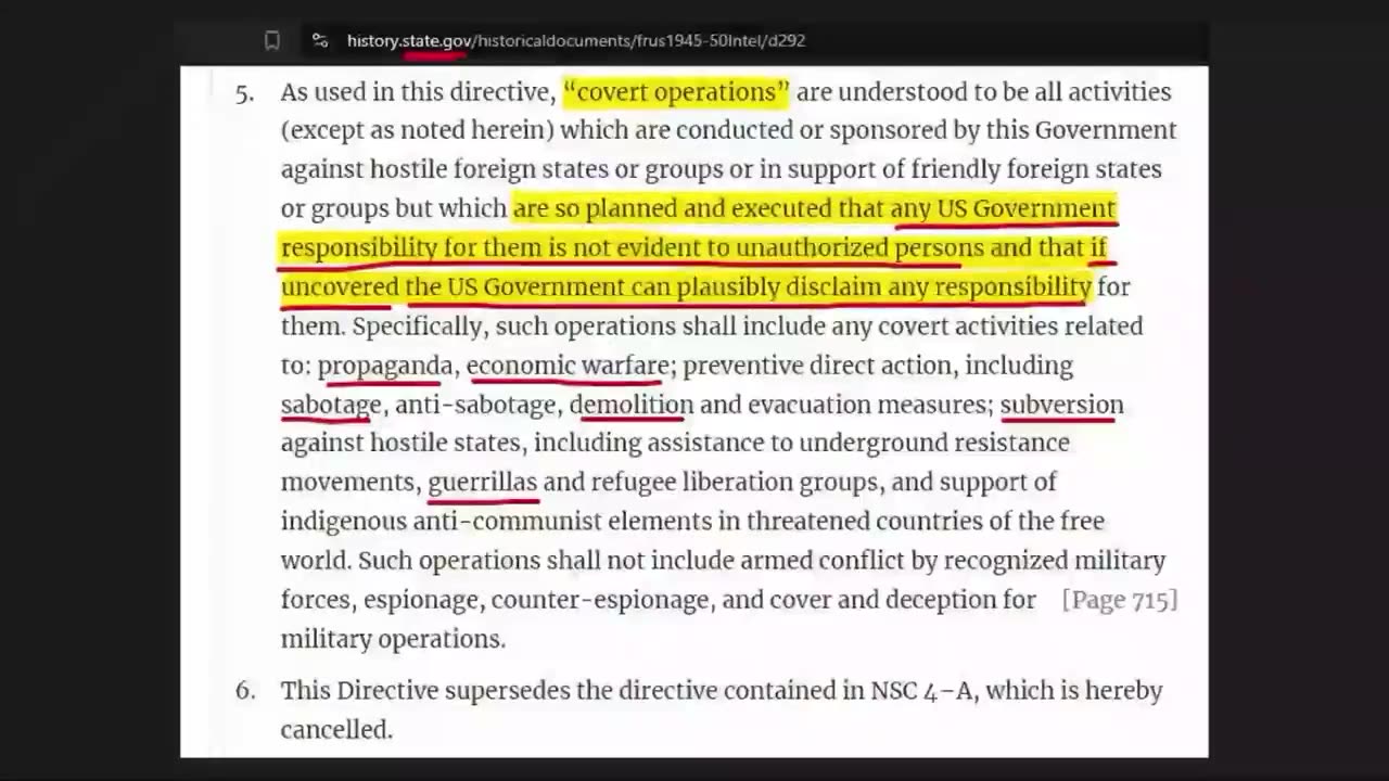 75+ Years of Secrets-What was born in 1947? CIA/OSS/Project Paperclip Con Op