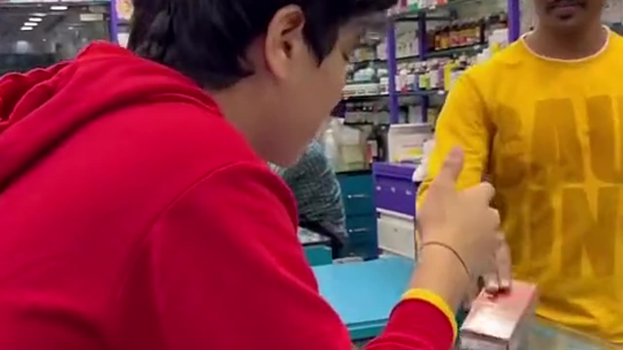 Pranking Medical shop on valentine's day