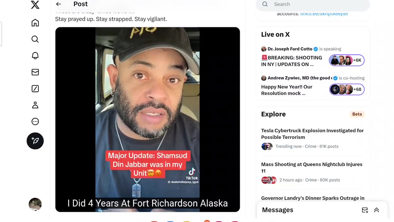 New Orleans terrorist attack Shamsud-Din Jabbar -fake associations
