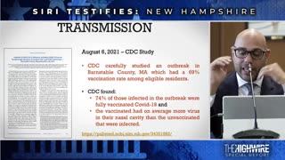 Aaron Siri Testifying to New Hampshire on Vaccine Corruption