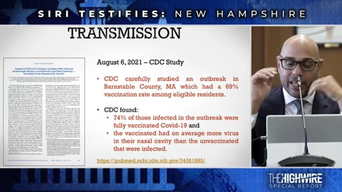 Aaron Siri Testifying to New Hampshire on Vaccine Corruption