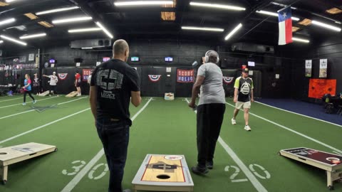 1.26.25 TCL Cornhole, Open singles - Match 2
