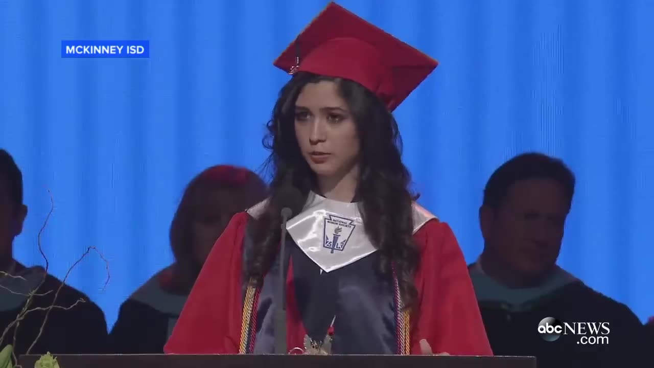 they told me i couldn’t so i did...Valedictorian Reveals Undocumented Status in Speech.