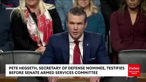 JUST IN- Jack Reed And Pete Hegseth Share Extremely Tense Questioning