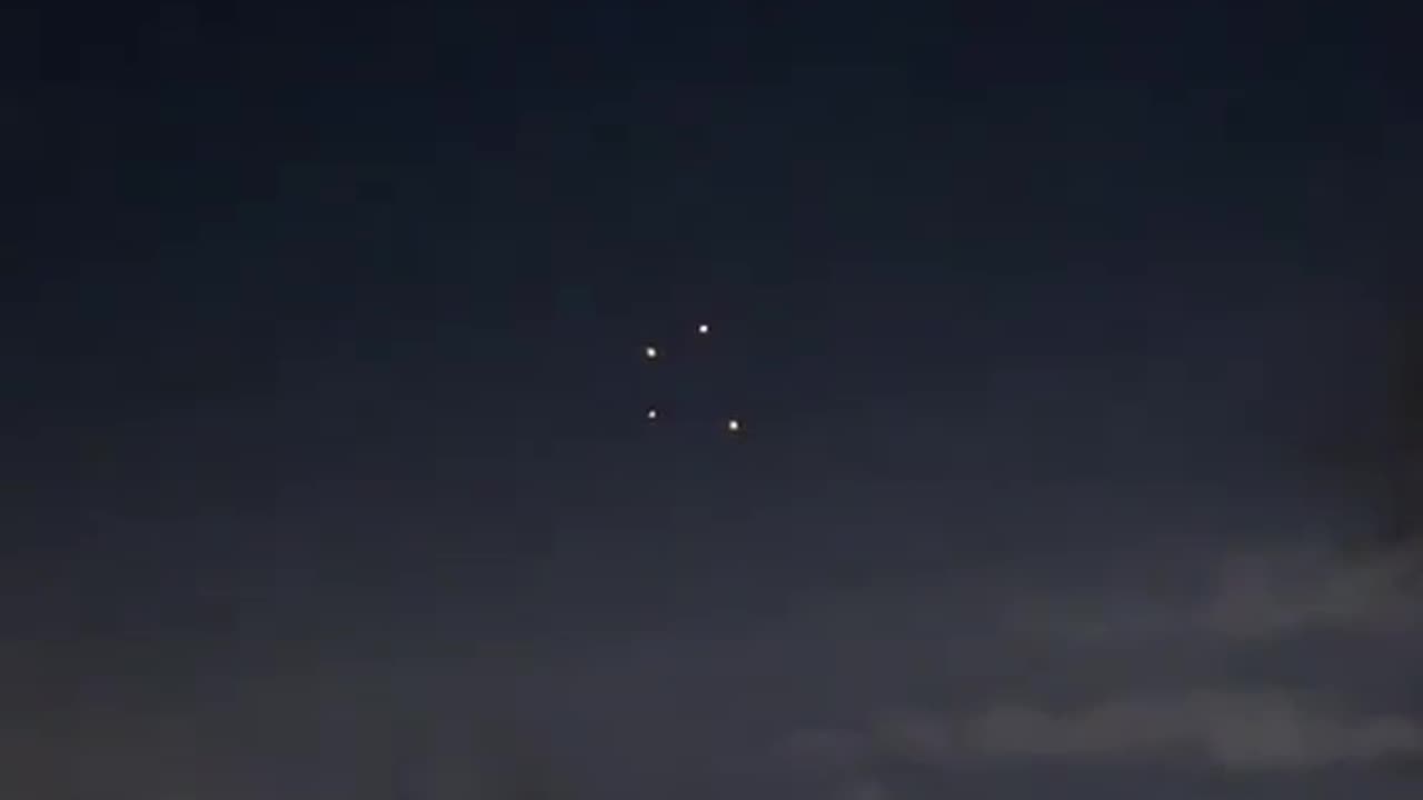 Eerie Cluster of Orbs or Drones in Littleton Colorado
