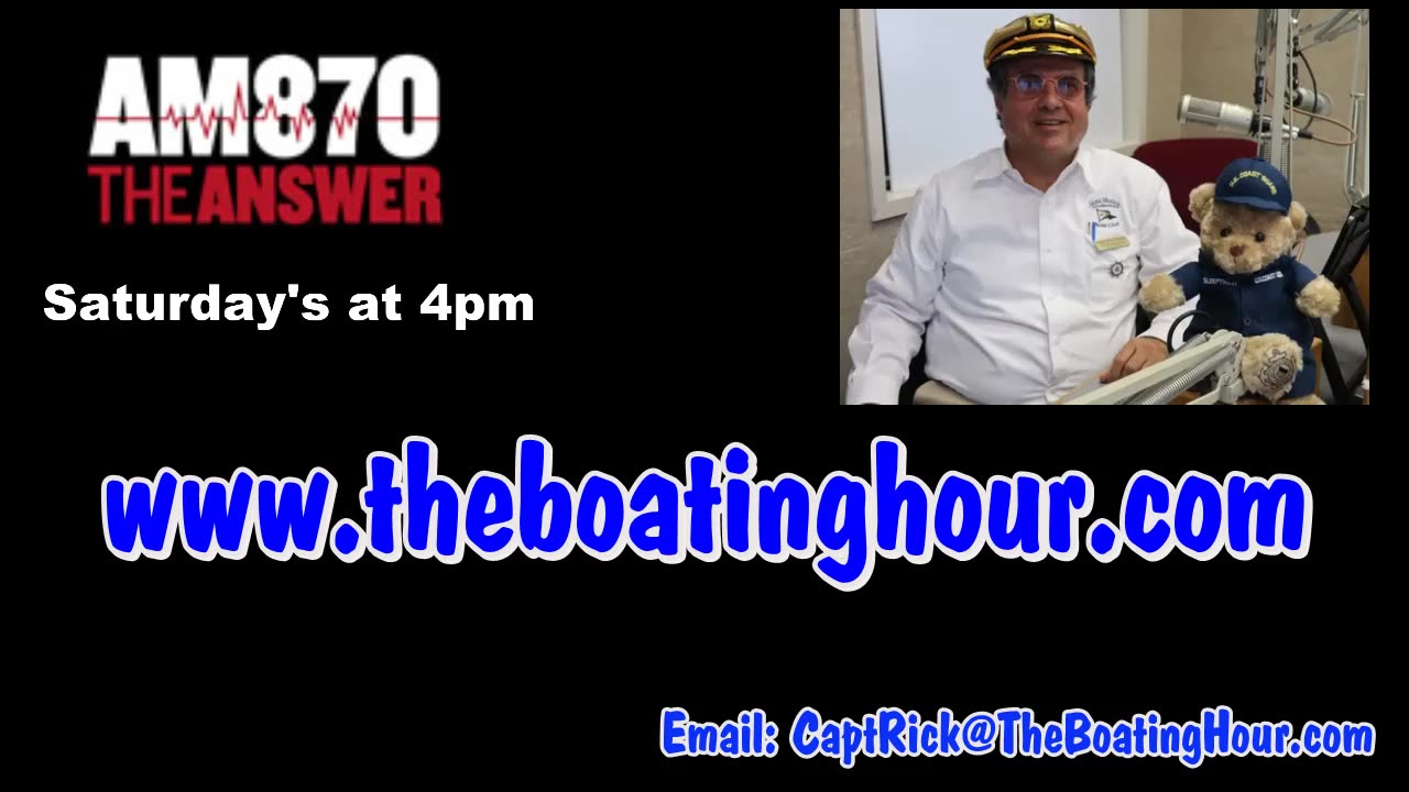 The Boating Hour Radio Show with Captain Rick 03-22-2025