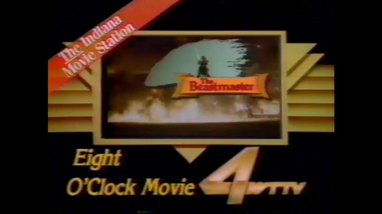 February 14, 1987 - WTTV Promo for 'The Beastmaster'