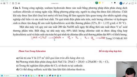 "VIDEO CHỮA ĐỀ THI THỬ SỞ VĨNH PHÚC MÃ 303 "